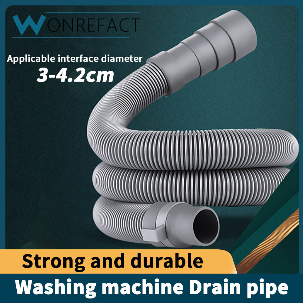 Ống Xả Nước Máy Giặt Ống Thoát Nước PVC Ống Nối Dài 1.5M Phụ Kiện Chung Cho Máy Giặt