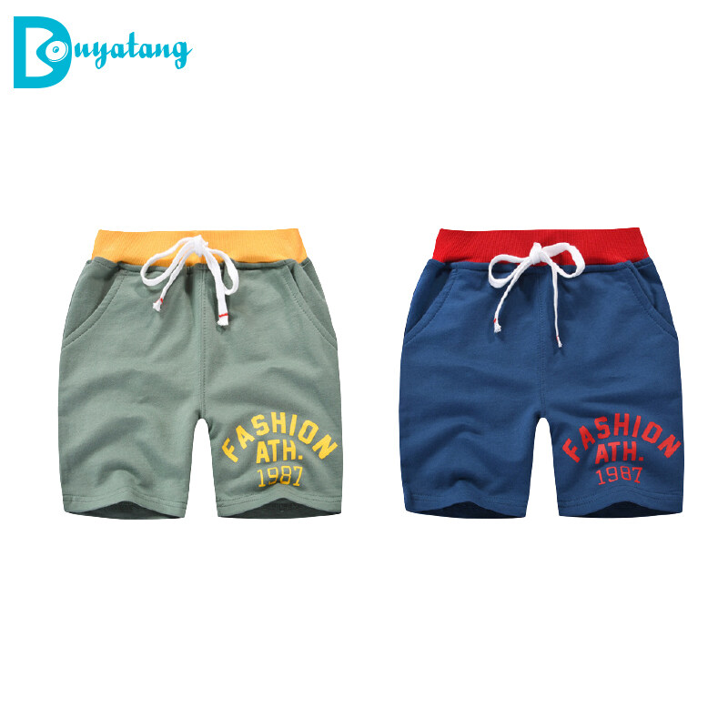 【DOUYATANG】New กางเกงขาสั้นกางเกงขาสั้นเด็กฤดูร้อน,กางเกงเกาหลีกางเกงกีฬา5จุดกางเกงเด็ก