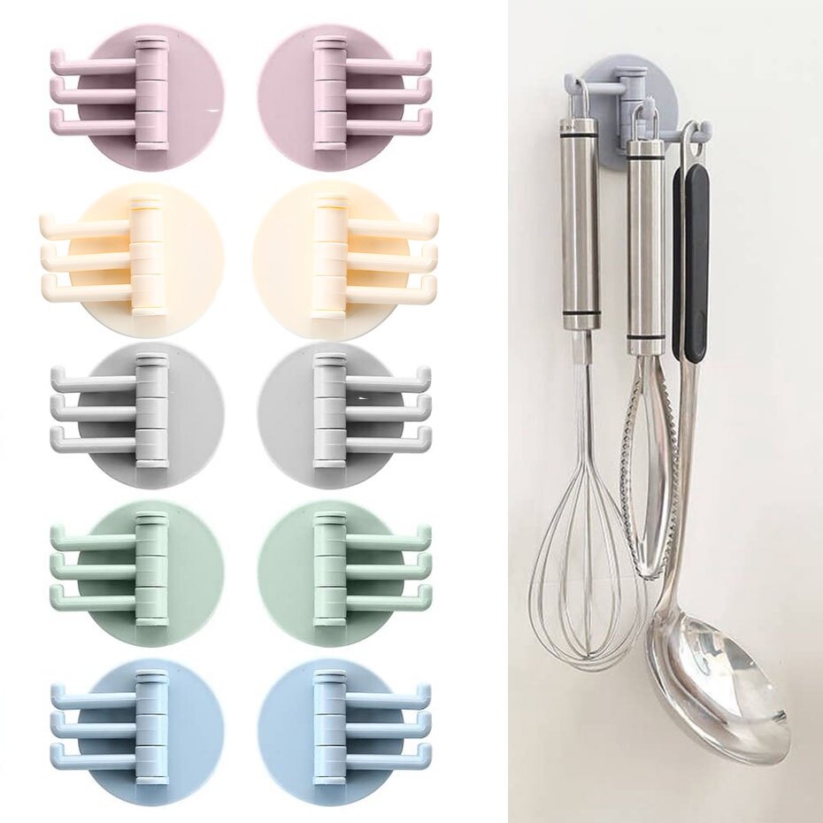 Móc dính Bắc Âu mạnh mẽ chịu lực móc hộ gia đình miễn phí đấm liền mạch trang trí tường nhỏ cho ký túc xá móc