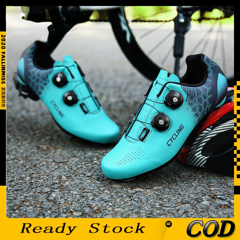 Wellsunny Cycling shoes with Cleat Shoes Road bike Bicycle Shoes Superior Quality Non-slip Self-locking Professional Breathable Ultralight Comfortable and Brand New biking Shoes Big Size 36-47 Cycling Shoes Road Bike Basikal