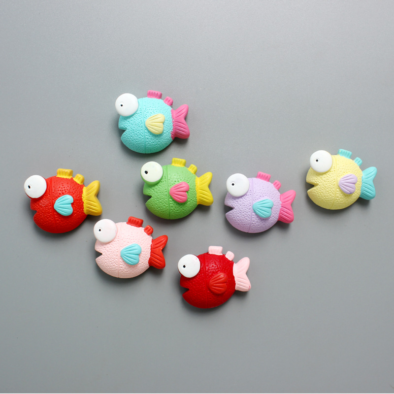 [7Pcs Colorful Fish Refrigerator Magnets Message Post Home Decoration,7pcs Colorful Fish Refrigerator Magnet Paste Message Post Home Decoration,] ราคา 87 บาท*ส่งฟรี