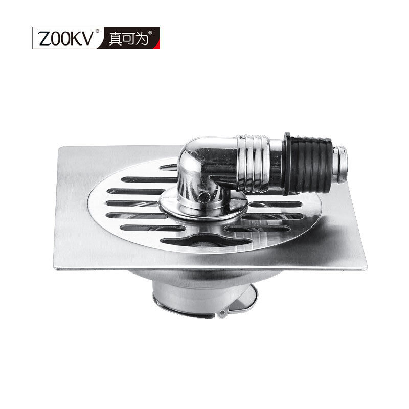 Máy Giặt Inox Sus304, Cống Thoát Nước Sàn ĐÔI HAI Bìa Bộ Lọc Khử Mùi Bẫy, 10Cm 6Inch Niêm Phong Chống Mùi Côn Trùng Chống Bẩn