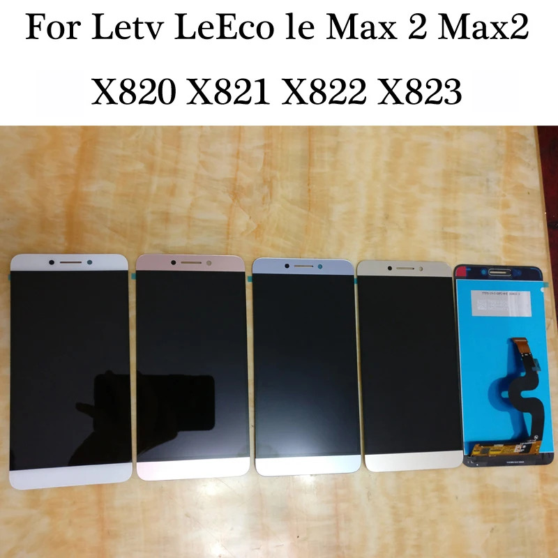 Cho LeTV Le LeEco Max 2 Max2 x820 x821 x822 x823 Màn hình LCD Bộ linh kiện số của màn hình cảm ứng thay thế