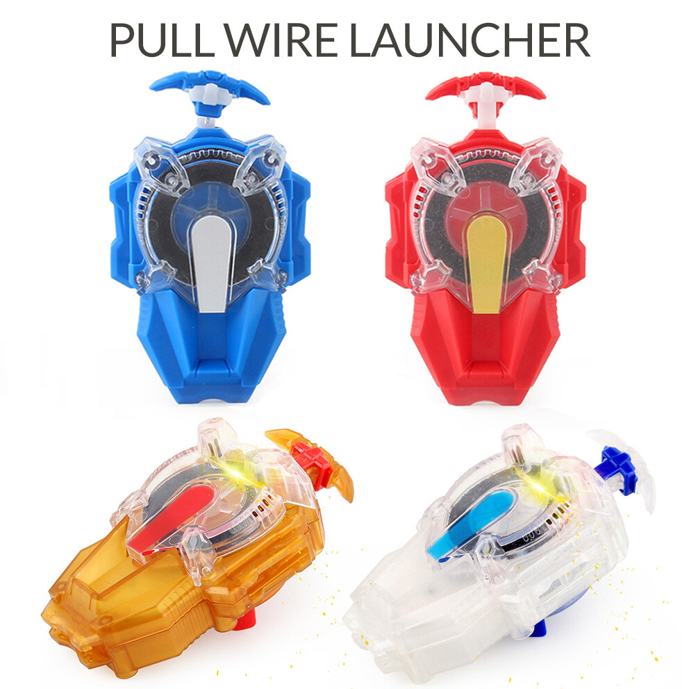 Beyblade Bật SuperKing B-165 B-166 Phát Ra Tia Lửa Dây L/R Bey Launcher Trẻ Em Quà Tặng