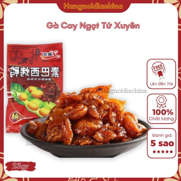 Combo 30 gói gà cay ngọt Tứ Xuyên- món ăn tuổi thơ