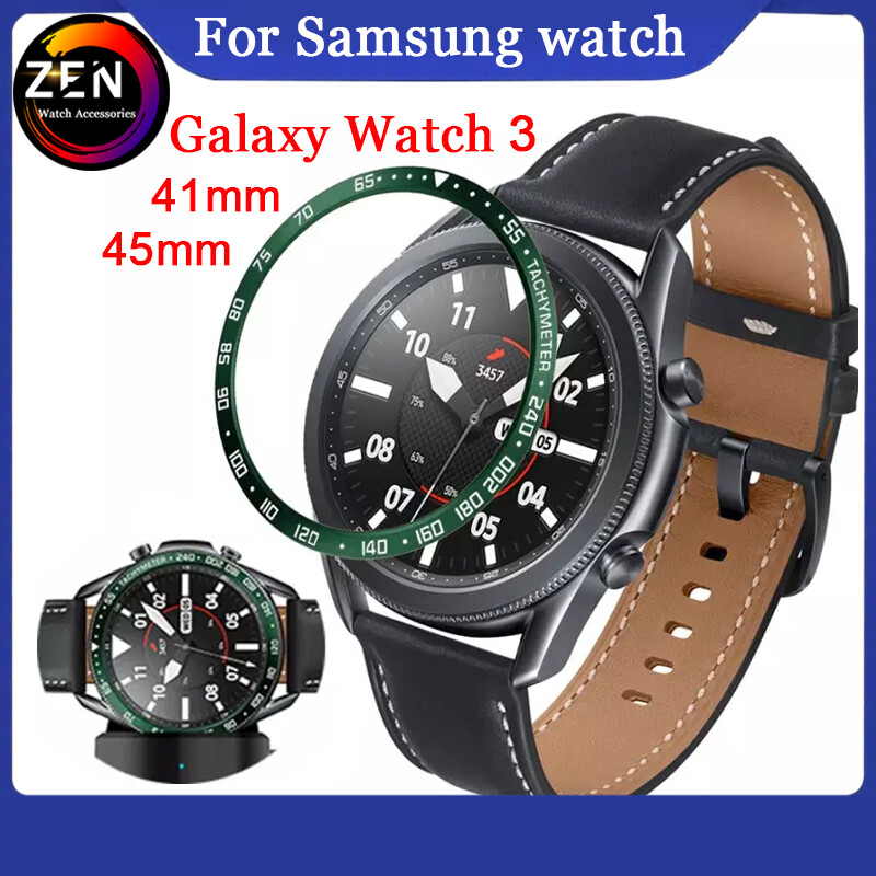 Vỏ Đồng Hồ Cho Đồng Hồ Samsung Galaxy, Đồng Hồ Viền Kim Loại 3 41Mm 45Mm Phụ Kiện Cho Samsung Watch 3 Ốp Bảo Vệ Trang Trí Vỏ Nhẫn Đồng Hồ Trang Trí