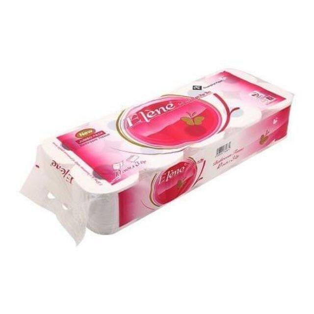Giấy vệ sinh elene hồng 10 cuộn 3 lớp