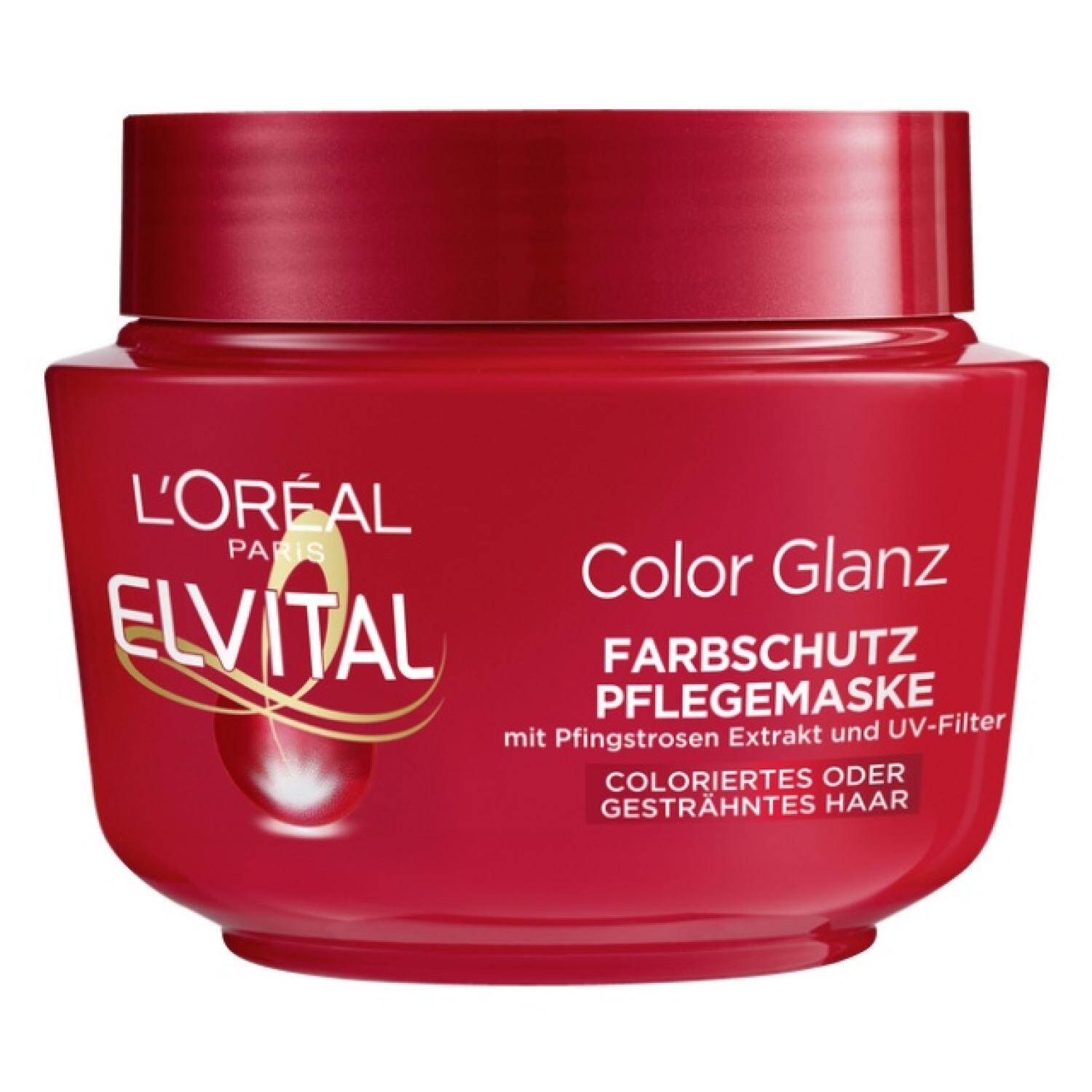 Kem hấp ủ tóc Loreal Elvital Đức siêu mượt, siêu phục hồi tóc nhuộm, tóc rối - Hàng Đức