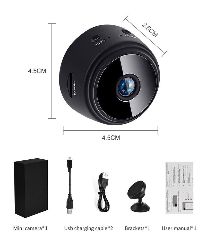 Security Camera Mini Camera Wifi Camera Home Wireless Camera A9 IP camera