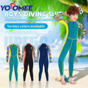 Yoomee Kids Wetsuit Long Sleeve Sun Protection Surf Suit