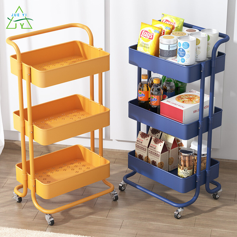 KS Kệ Xe Đẩy, Di Chuyển Được, Từ Sàn Đến Trần Nhà, Đa-Hai Lớp, Có Thể Được Sử Dụng Cho Nhà Bếp, Phòng Tắm, Bé Nguồn Cung Cấp Lưu Trữ