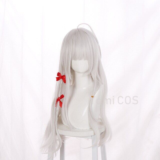 【Support-Cod】 Đạo Cụ Hóa Trang Hành Trình Anime Majo No Tabitabi Elaina Ireina Witch39; Tóc Giả Dài Tóc Bạc Mũ Tóc Giả Miễn Phí Cho Nữ Tiệc Halloween