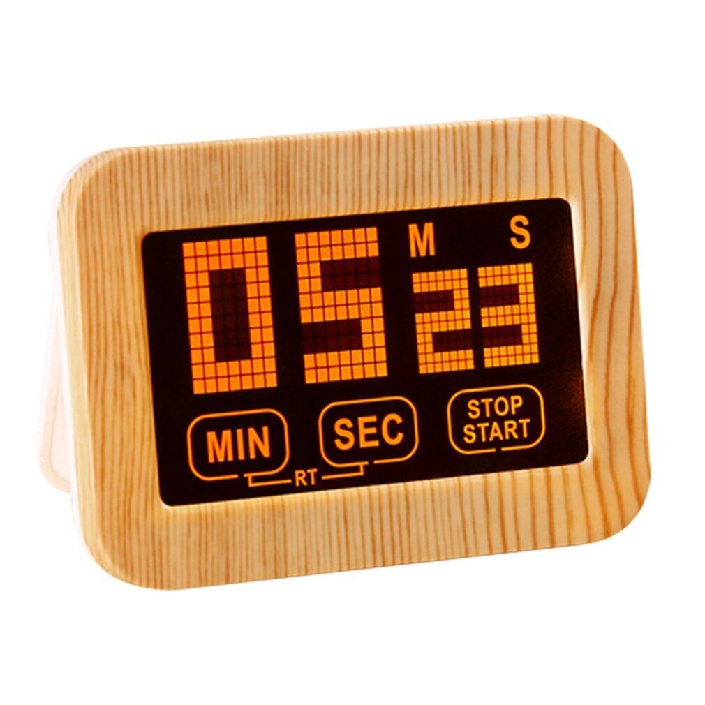 【On Sale】 RHS Online mall Bộ Bấm Giờ Nhà Bếp Từ Tính Đếm Ngược Lên Đến Đồng Hồ Hẹn Giờ Nấu Ăn Với Màn Hình Cảm Ứng Cho Trò Chơi Văn Phòng Đồng Hồ Bấm Giờ Học Tập