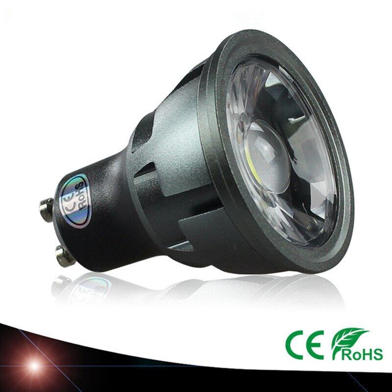 Gu10 Led Bulb Light 3w 5w 7w Dimmable Cob Spotlight 110v 220v 240v Warm