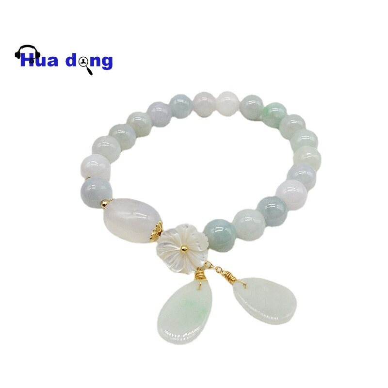 Vòng Tay Ngọc Bích, Vòng Tay Hạt Ngọc Bích Nhỏ Tươi Và Đơn Giản, Vòng Tay Quà Tặng