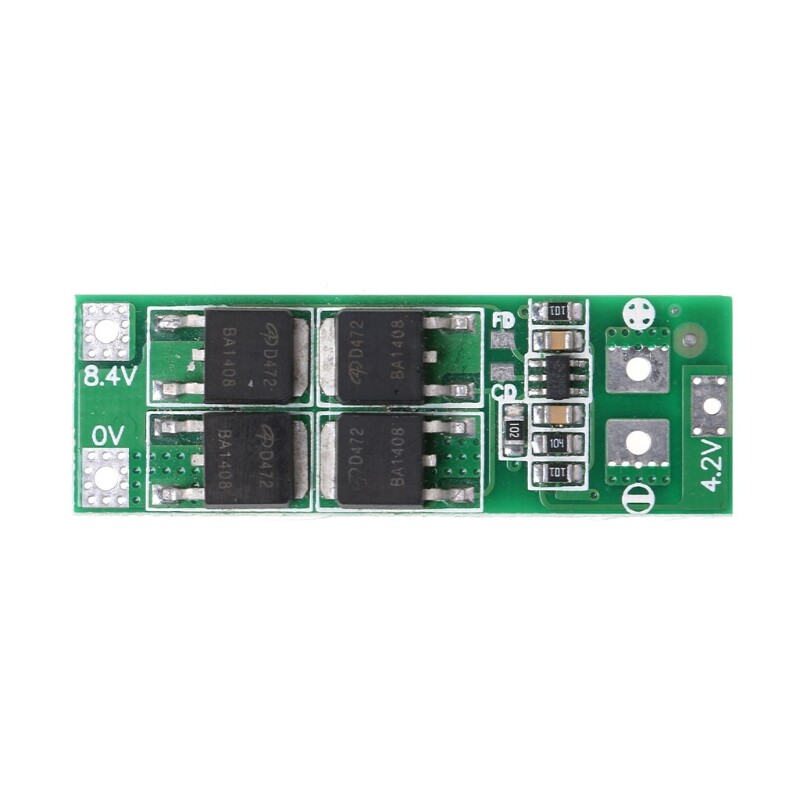 Pin lithium li-ion 2s 20a 7.4v 8.4v 18650 bộ sạc mạch bảo vệ pcb bms