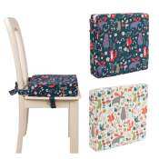 AngelCityMall Children's Booster Seat Cushion for Dining Chairs