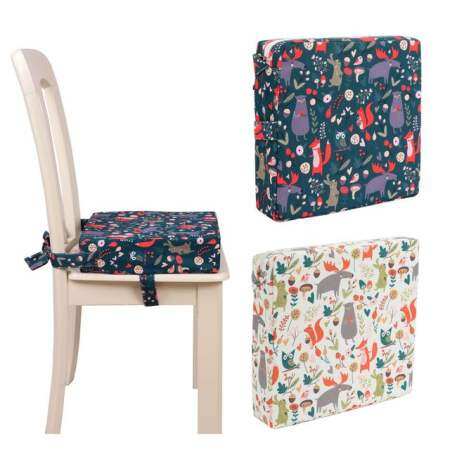 AngelCityMall Children's Booster Seat Cushion for Dining Chairs