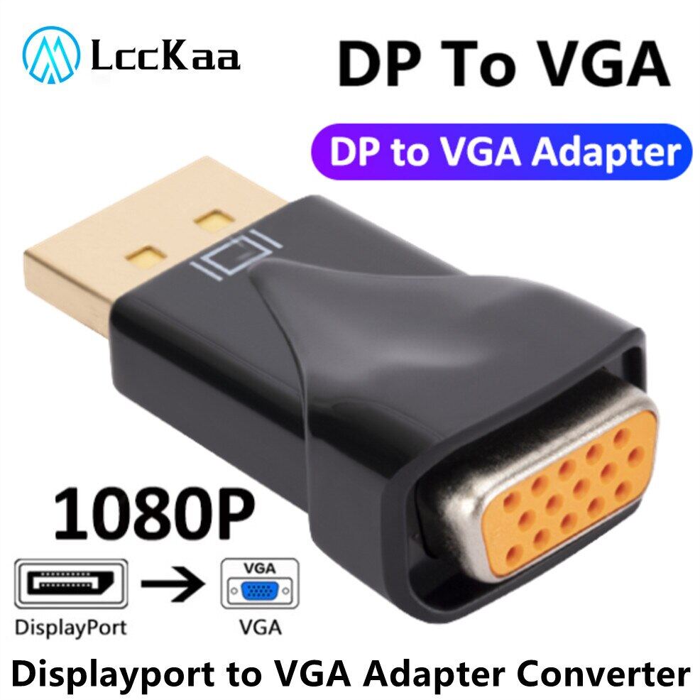 1080p DP sang VGA chuyển đổi bộ chuyển đổi Displayport Cổng Hiển thị ổ cắm