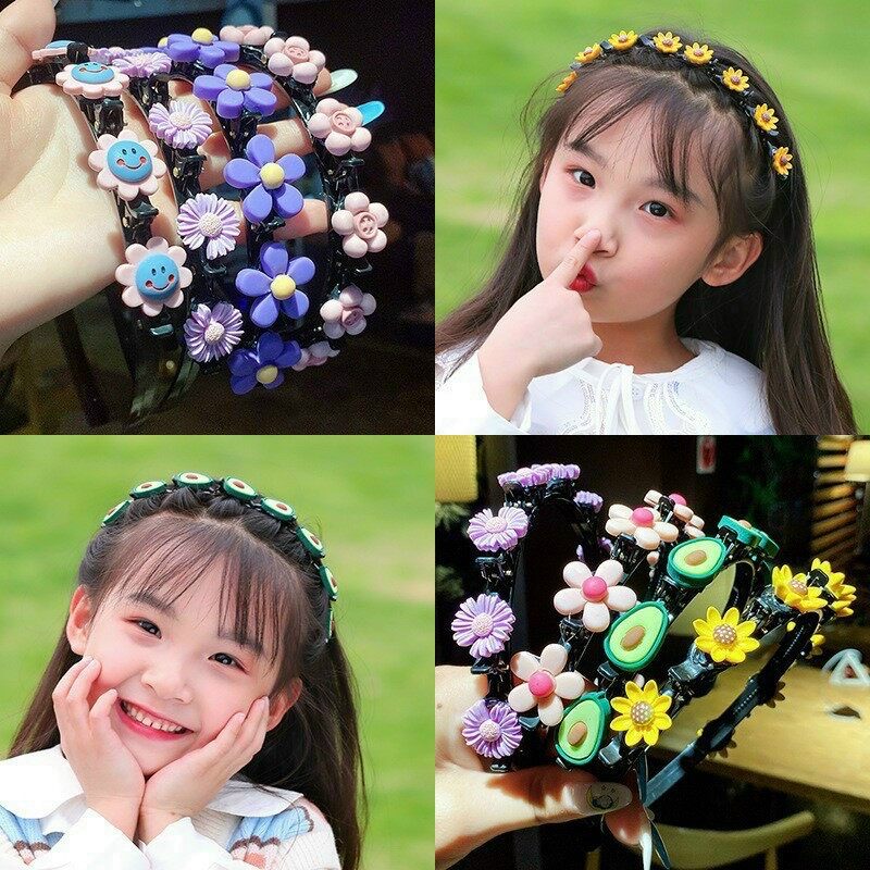 Cài Tóc Công Chúa Bé Gái/ Bờm cài tóc tiktok Có Kẹp Tạo độ phồng nhiều mẫu cho bé