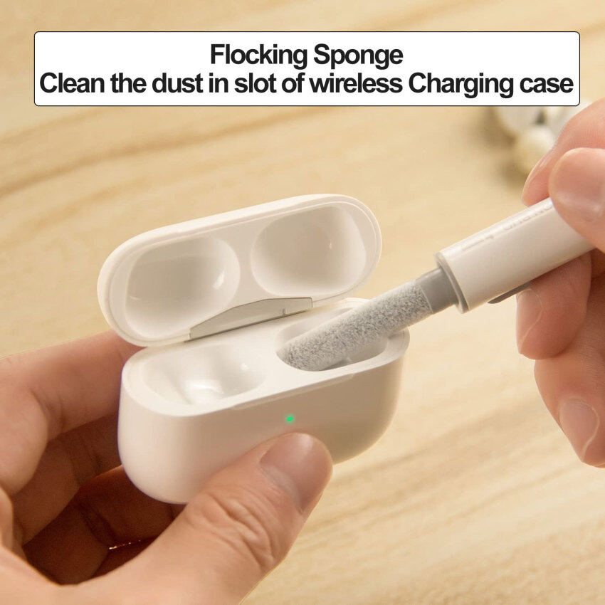 Dụng cụ vệ sinh bàn phím 3 trong 1, bộ vệ sinh đa năng cho tai nghe airpod bluetooth bàn chải vệ sinh bàn phím airpods bộ vệ sinh điện tử cho máy tính xách tay iphone màn hình máy tính tai nghe hộp sạc dụng cụ bút vệ sinh
