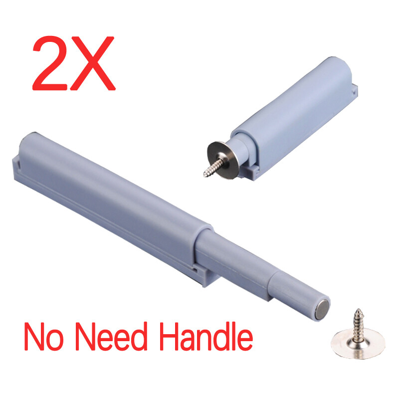 2 cái chốt chặn tủ đệm từ tính chốt tủ ngăn kéo tủ đẩy để mở đệm giảm xóc chặn cảm ứng cửa vô hình không cần tay cầm
