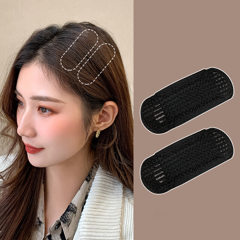 ♡Lovely girls house♡】Puff Hair Head Cushion Invisible Fluffy Hair Pad  Sponge Clip Bun Bump It Up Volume Hair Clip for Women Girls | Lazada  Singapore