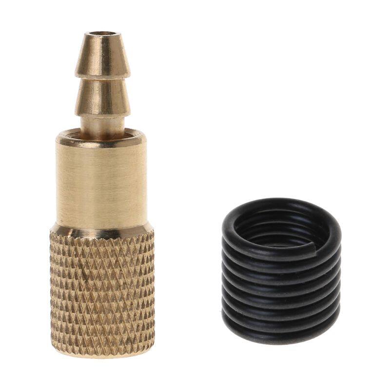 [Bán Chạy] 1 Cái Kẹp Van Bơm Hơi Lốp Xe Hơi 6Mm Bằng Đồng Thau Tự Động Kẹp Đầu Nối Đầu Nối