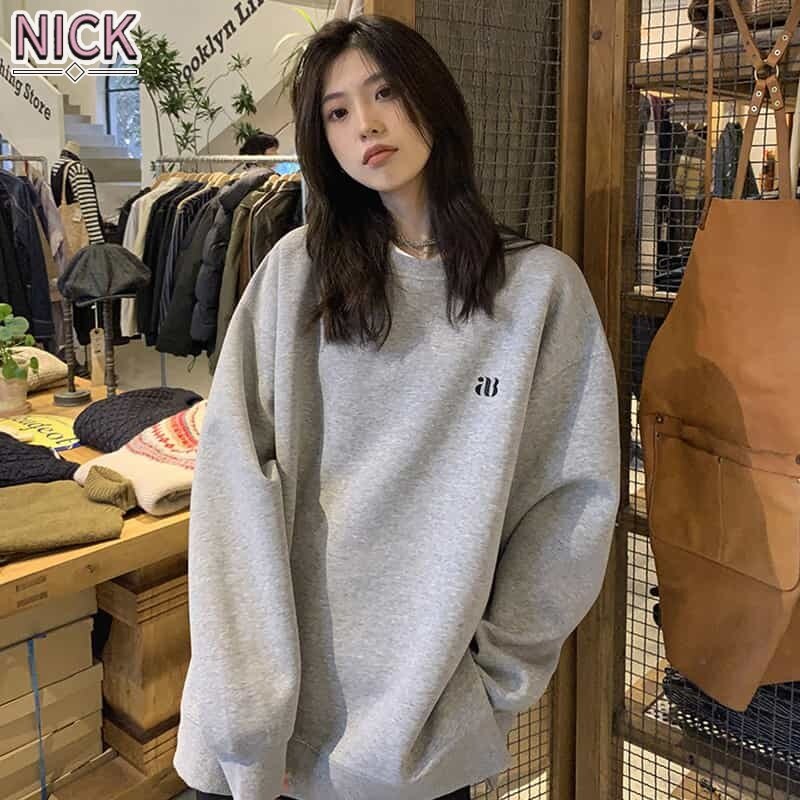 Áo nỉ mỏng david 250g cho nữ nick