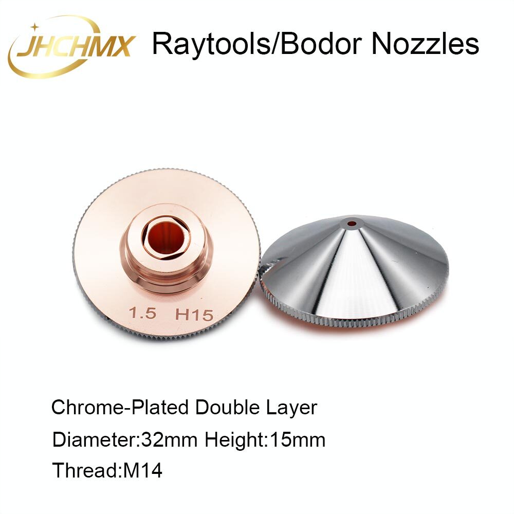 JHCHMX Raytools Nozzles Double Layer Dia.32mm Caliber 0.8