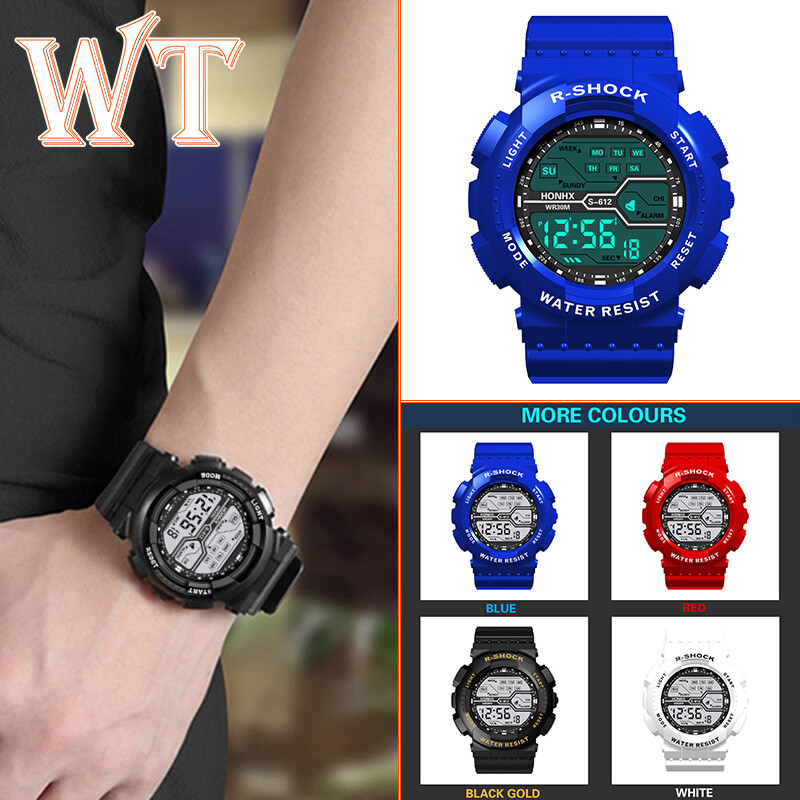 WT Trẻ Em G Shock Đồng Hồ Đồng Hồ Thể Thao Chống Nước Có Lịch Dạ Quang Casio Đồng Hồ Đeo Tay Điện Tử Led G Cho Bé Trai Bé Gái Học Sinh Cho Nam Giới Đồng Hồ Phụ Nữ