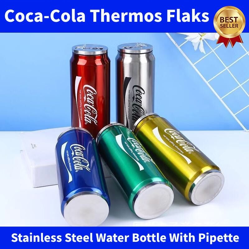Hot Sale 500ml Coca-Cola thermos flask 304 stainless steel water bottle vacuum bottle travel mug