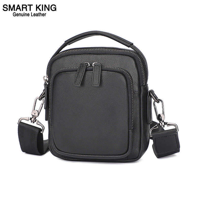 Smart King New Casual For Men Sling Shoulder Bag Genuine Cow Leather Outdoor Crossbody Multifunction Bag ราคา 1,404 บาท*ส่งฟรี