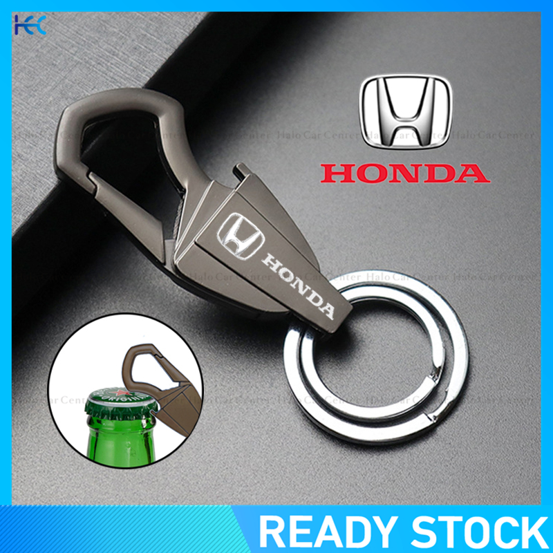 Móc khóa meta hợp kim sáng tạo mới có logo, cho honda