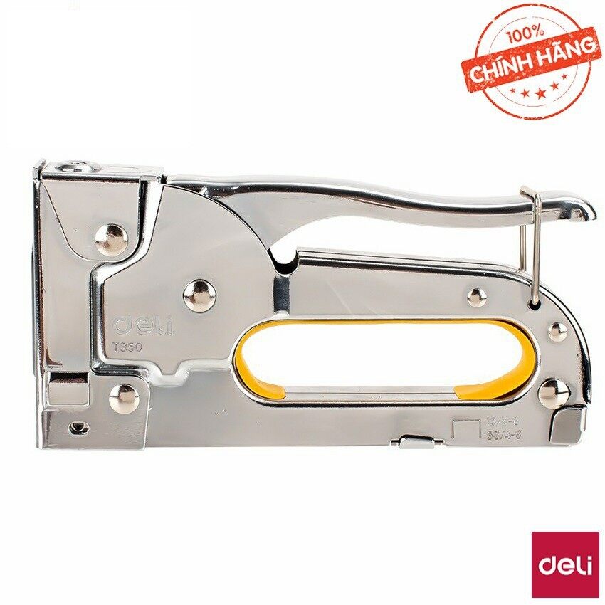 Súng bắn ghim deli t35011 - dụng cụ bắn ghim sử dụng ghim 8mm