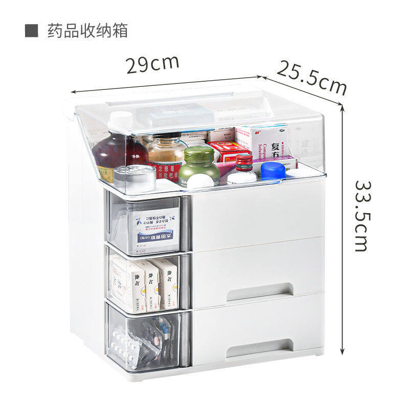 Tủ thuốc gia dụng thùng y tế, thuốc sơ cứu nhận được một hộp nhỏ cho gia đình khối lượng lớn