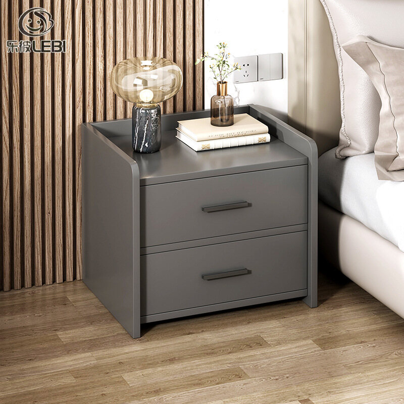 Lebi bàn cạnh giường tủ đầu giường đơn giản hiện đại phòng ngủ nhỏ tủ đầu giường đơn giản sang trọng kệ đầu giường ý nghĩa