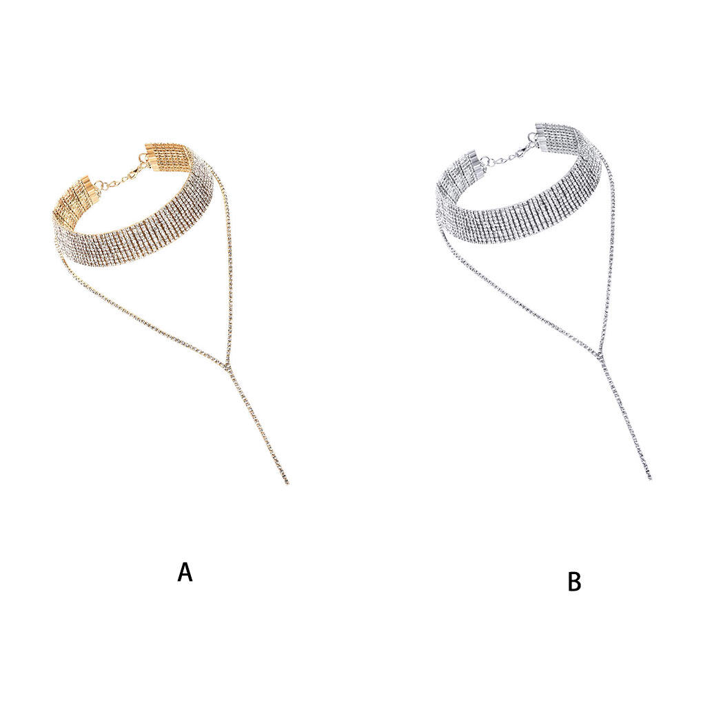 Choker Necklace Delicate Fashion Accessory Clothing Ornament Hanging Decoration Women Necklaces Girl Jewelry for Dress Decor