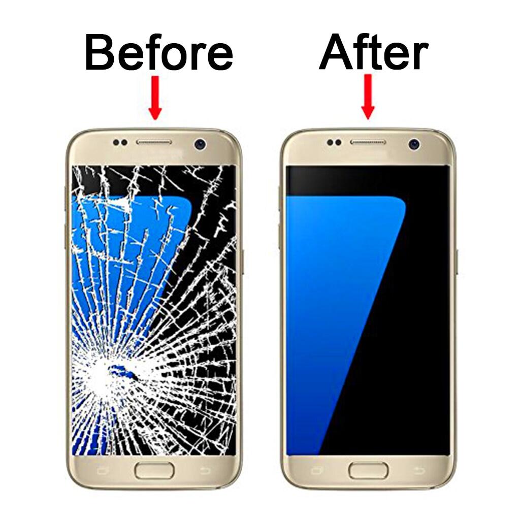 Bộ thay thế màn hình cảm ứng màn hình lcd mới thích hợp cho điện thoại samsung s7 edge màn hình cảm ứng phía trước