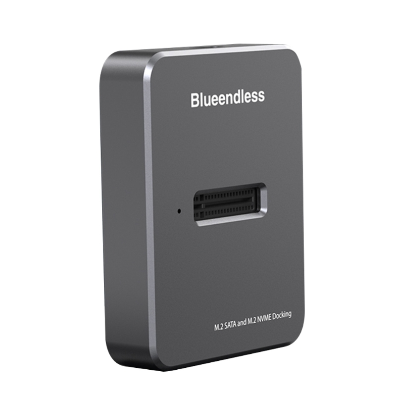 ✪ blueendless đế cắm m2 đế cắm ổ cứng ssd usb c đế cắm ổ cứng ssd nvme/ sata ổ cứng thể rắn vỏ bọc m.2