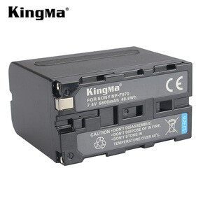Pin kingma np-f970 dung lượng 6600mah 10.050mah cho máy quay sony. np-f570 cho đèn led