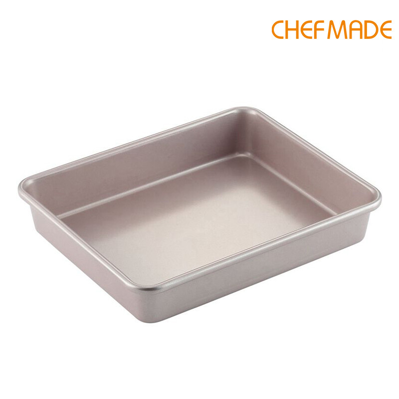 CHEFMADE 11-Inch Không Dính Sâu Khay Làm Bánh Khay Làm Bánh Ngọt Dụng Cụ Làm Bánh Khuôn Nướng Nướng Khuôn Bánh Mì Chảo Bánh Mì WK9409
