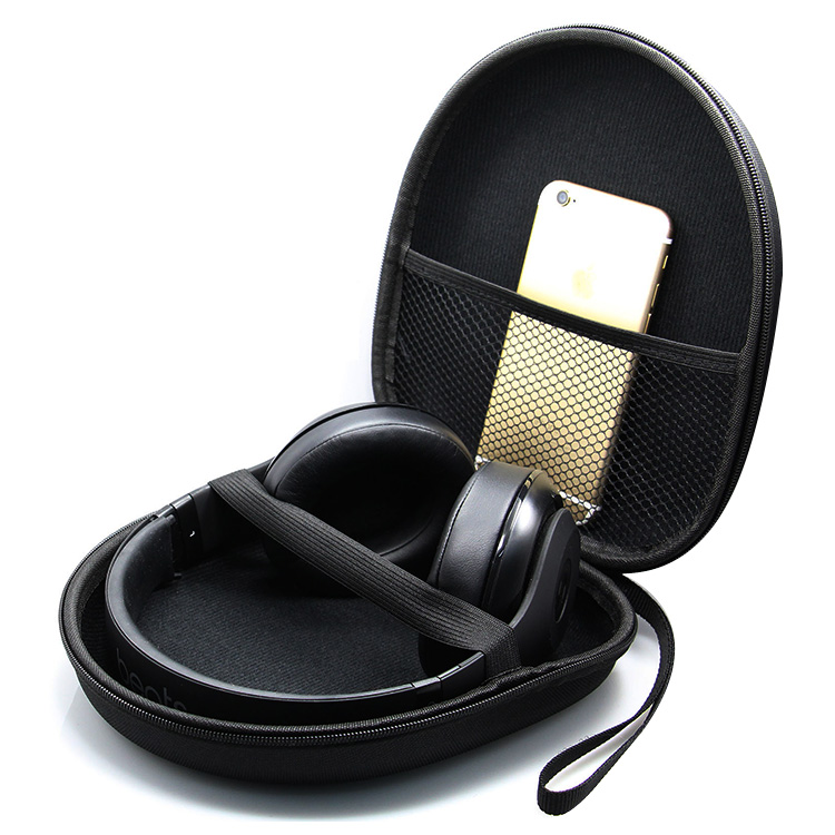 Seed Headphone Storage Bag Carrying Pouch Hard Case Hold for Headset Earbuds (
