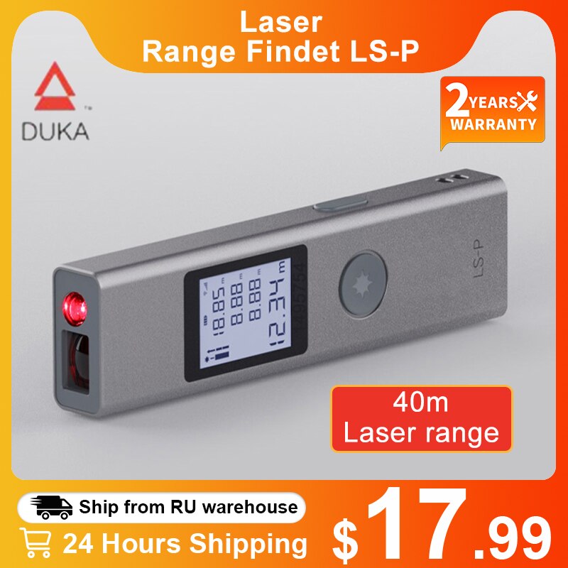 Mijia thích hợp cho xiaomi duka autman bộ sạc usb youpin chính hãng máy đo khoảng cách laser kỹ thuật số ls-p cầm tay đo chính xác cao di động