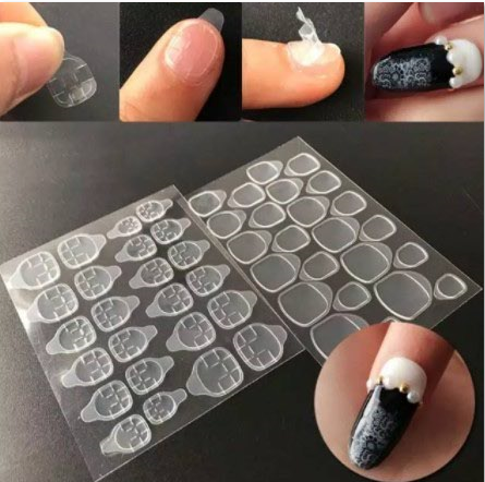 24Pcs Fresh Lovely Fashion Fake Nails Finished Nail Patch Short Fake Nails Wearable Nails Stickers Waterproof