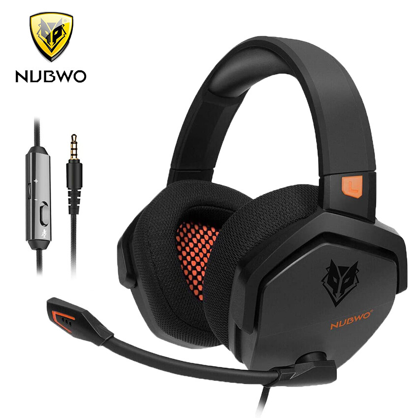 Tai Nghe Chơi Game Stereo NUBWO N16, Tai Nghe Gia Đình Có Mic Chống Ồn Cho PS4, Xbox One, Nintendo Switch Lite, PC, Laptop, Mac
