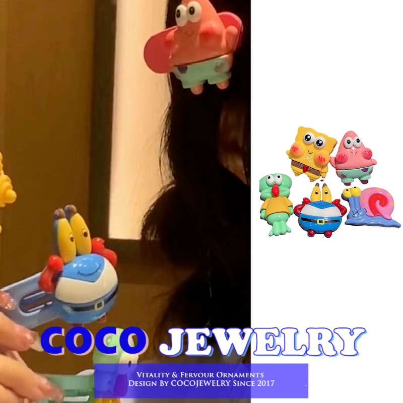 Cocojewelry douyin với cùng một phong cách dễ thương SpongeBob Squarepants
