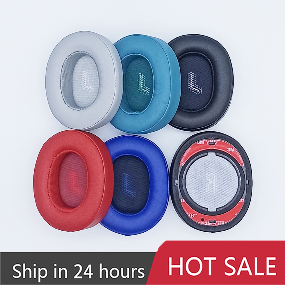 Miếng đệm tai mới miếng đệm tai nghe thay thế jbl e55bt/e 55 bt/e55 bt miếng đệm tai nghe mút hoạt tính nút bịt tai protein mềm