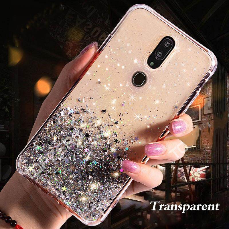 Ốp Lưng Kim Sa Lấp Lánh Sao Lấp Lánh Sang Trọng Cho OPPO F11 Ốp Silicon Trong Suốt Cho Oppo F11 Pro Ốp TPU Mềm