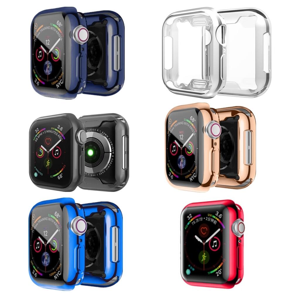 Ốp Đồng Hồ Bọc Hoàn Toàn Thích Hợp Cho Apple Watch Series8 7 6 5 4 3 SE Ốp